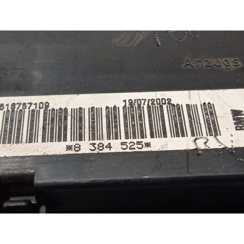 Recambio de caja reles / fusibles para bmw x5 (e53) 3.0d referencia OEM IAM 8384525  61138384525