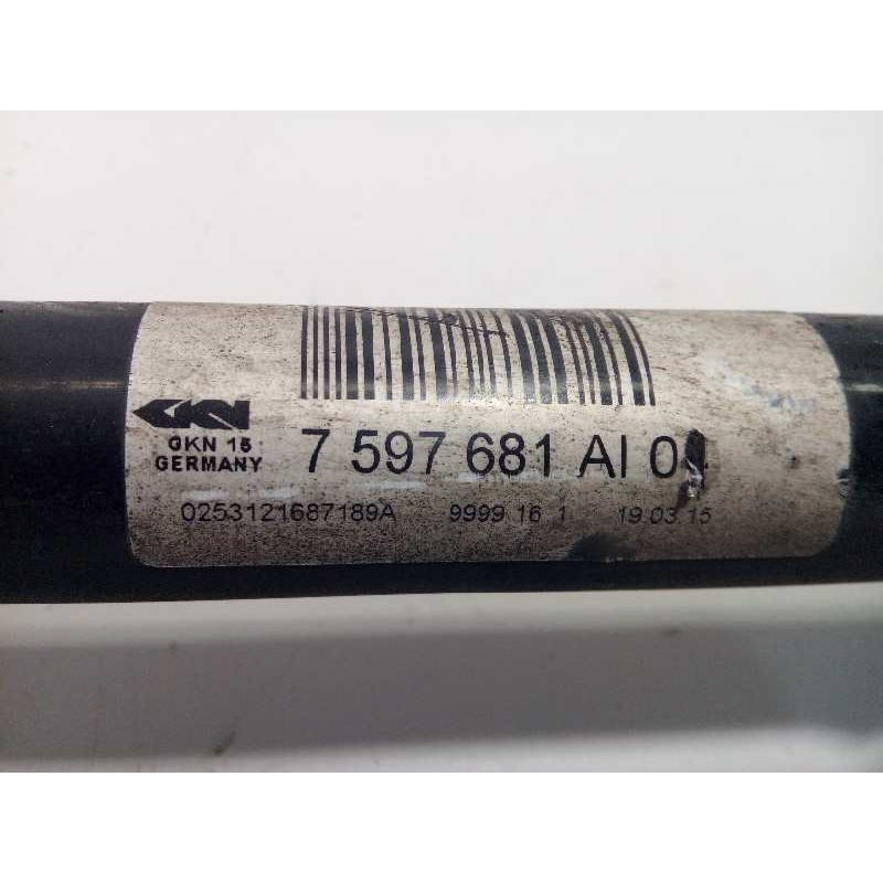 Recambio de transmision trasera izquierda para bmw serie 4 coupe (f32) 420d referencia OEM IAM 7597681  33207597681