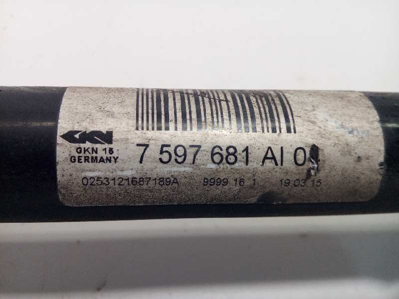 Recambio de transmision trasera izquierda para bmw serie 4 coupe (f32) 420d referencia OEM IAM 7597681  33207597681