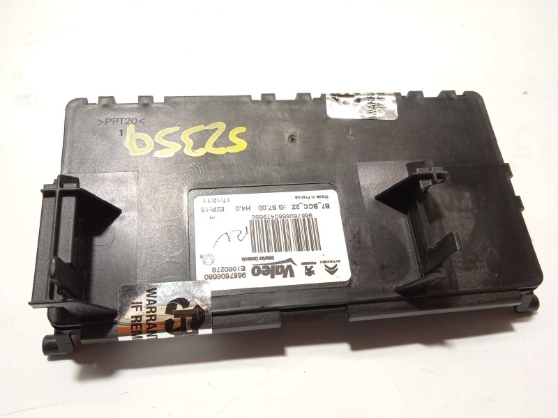 Recambio de centralita confort para citroën c4 lim. collection referencia OEM IAM 9687606680  