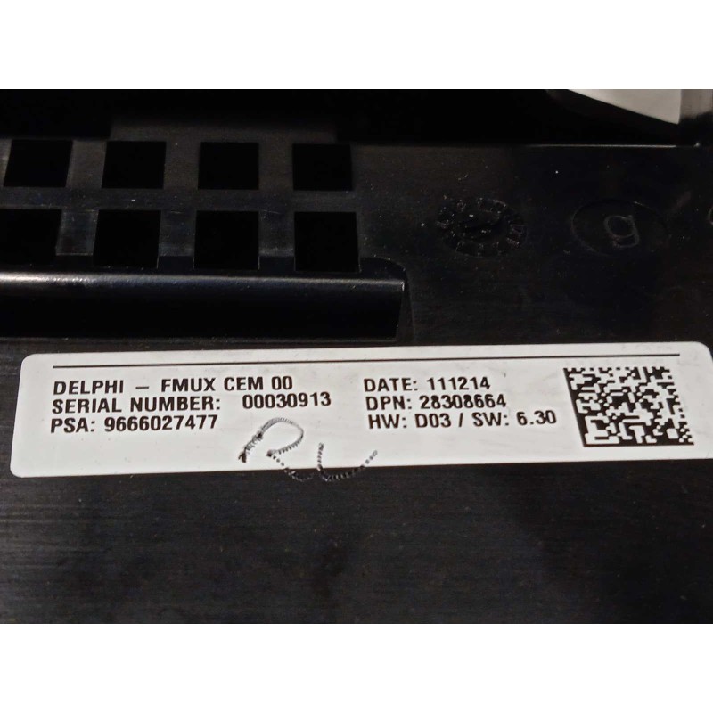 Recambio de mando climatizador para citroën c4 lim. collection referencia OEM IAM 9666027477  98040782ZD