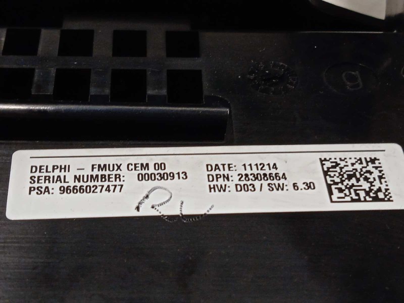 Recambio de mando climatizador para citroën c4 lim. collection referencia OEM IAM 9666027477  98040782ZD