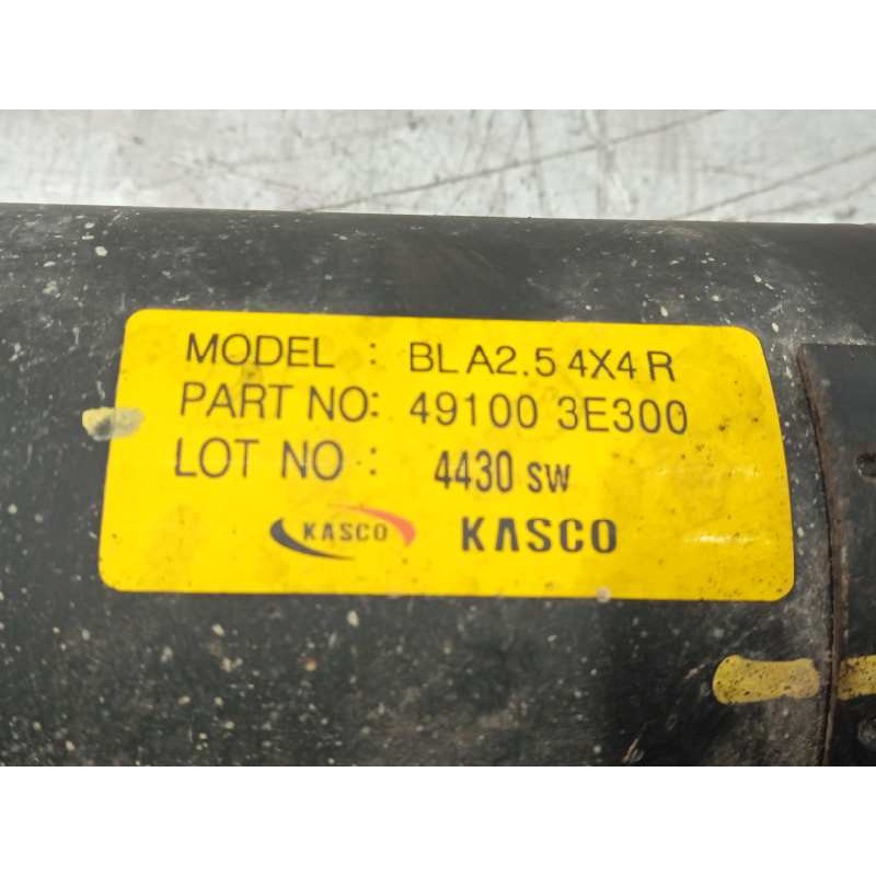 Recambio de transmision central para kia sorento 2.5 crdi ex referencia OEM IAM 491003E300  