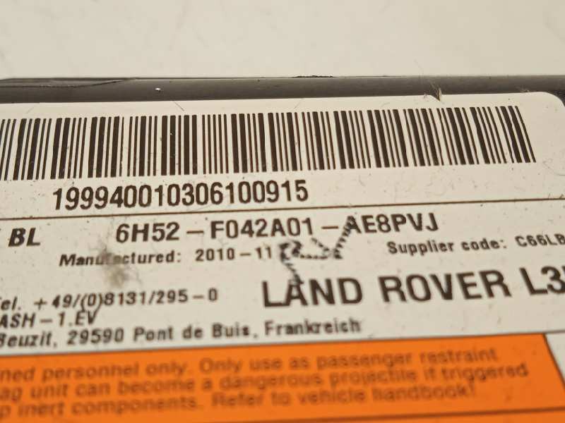 Recambio de airbag delantero izquierdo para land rover freelander (lr2) td4 s referencia OEM IAM 6H52F042A01AC3PVJ  