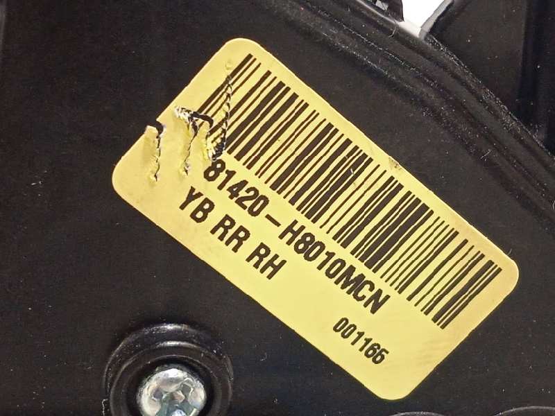 Recambio de cerradura puerta trasera derecha para kia stonic (ybcuv) 1.2 cat referencia OEM IAM 81420H8010  81420H8010MCN
