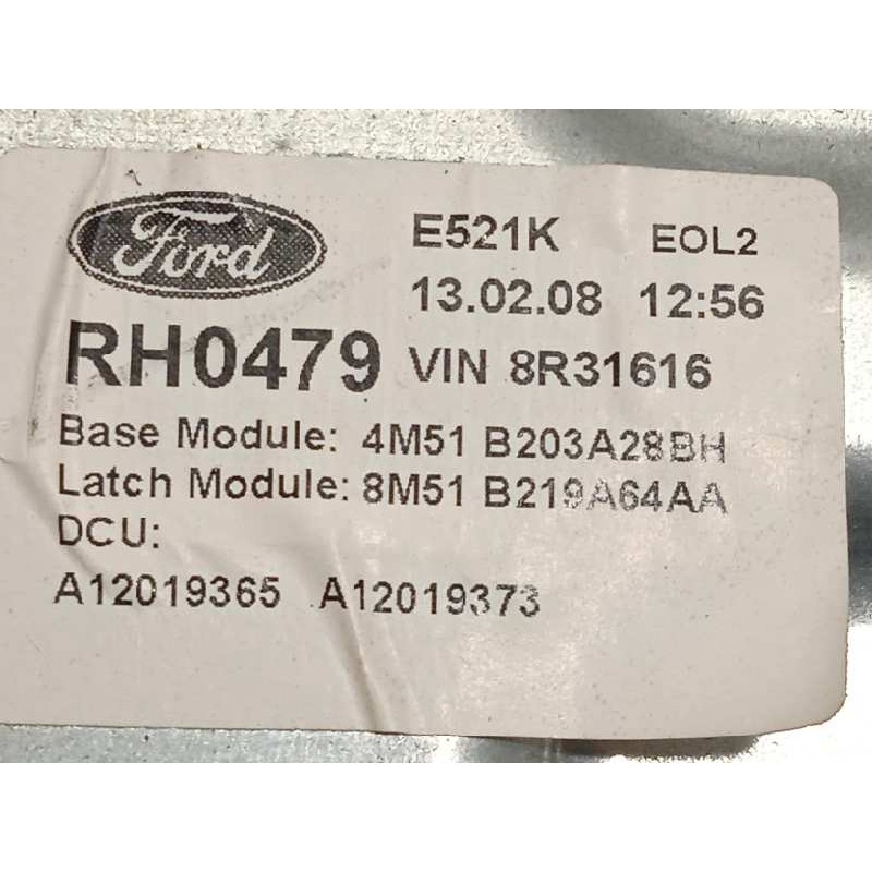 Recambio de elevalunas delantero derecho para ford focus lim. (cb4) trend referencia OEM IAM 1681632  