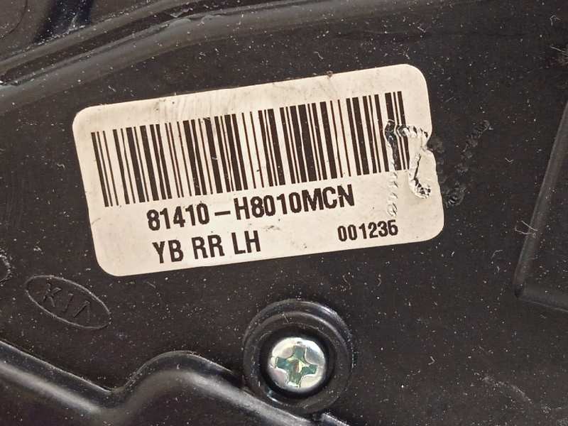 Recambio de cerradura puerta trasera izquierda para kia stonic (ybcuv) 1.2 cat referencia OEM IAM 81410H8010  81710H8010MCN
