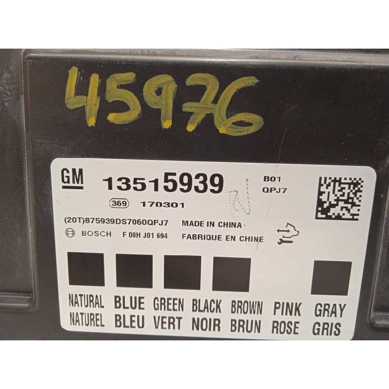 Recambio de modulo electronico para opel corsa e business referencia OEM IAM NOREF  