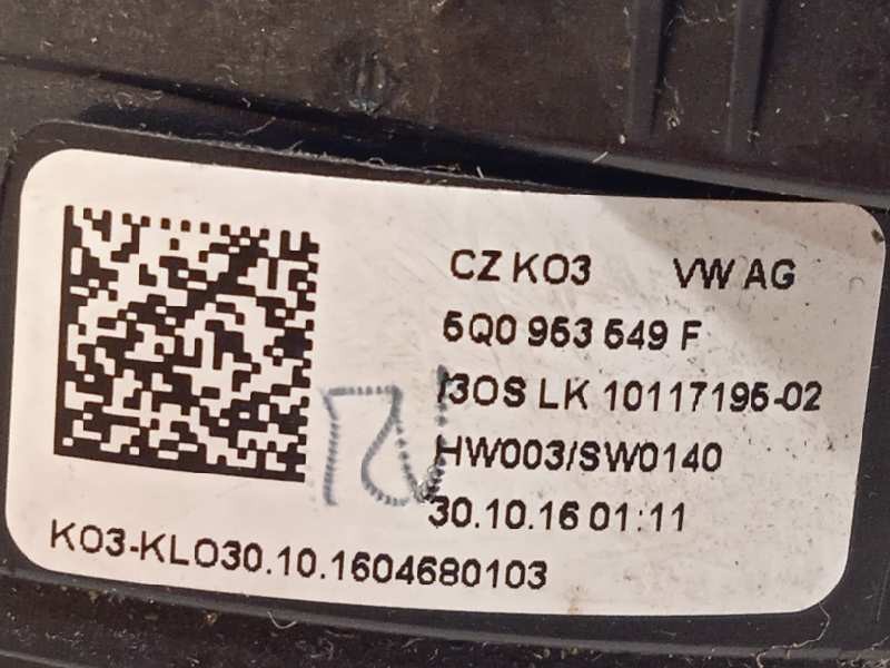 Recambio de anillo airbag para seat leon (5f1) style referencia OEM IAM 5Q0953549F  