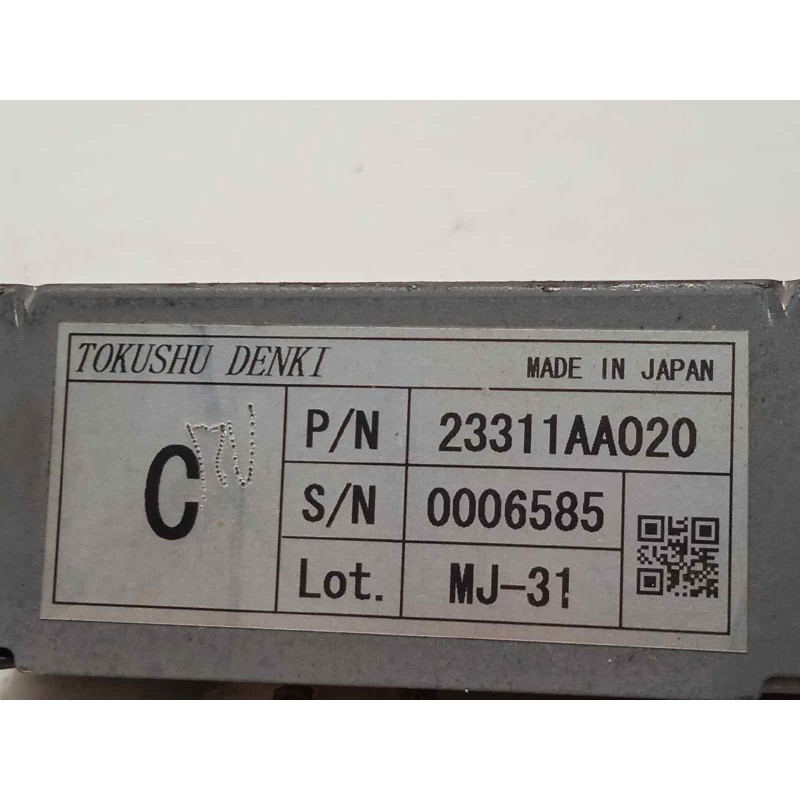 Recambio de modulo electronico para subaru impreza g13 1.6 cat referencia OEM IAM 23311AA020  