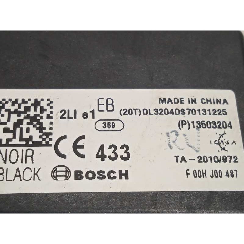 Recambio de modulo electronico para opel corsa e business referencia OEM IAM 13503204  F00HJ00487