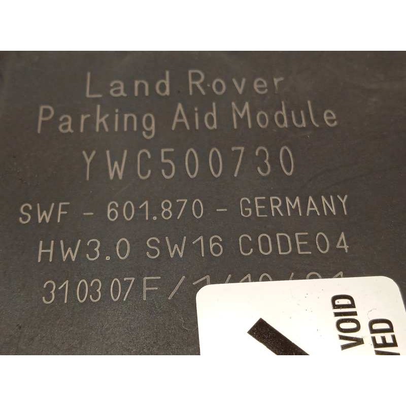 Recambio de modulo electronico para land rover range rover sport v6 td hse referencia OEM IAM YWC500730  