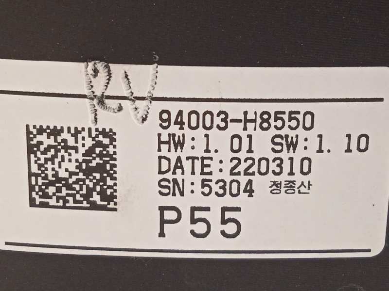 Recambio de cuadro instrumentos para kia stonic (ybcuv) 1.2 cat referencia OEM IAM 94003H8550  
