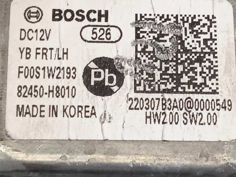 Recambio de elevalunas delantero izquierdo para kia stonic (ybcuv) 1.2 cat referencia OEM IAM 82450H8010  