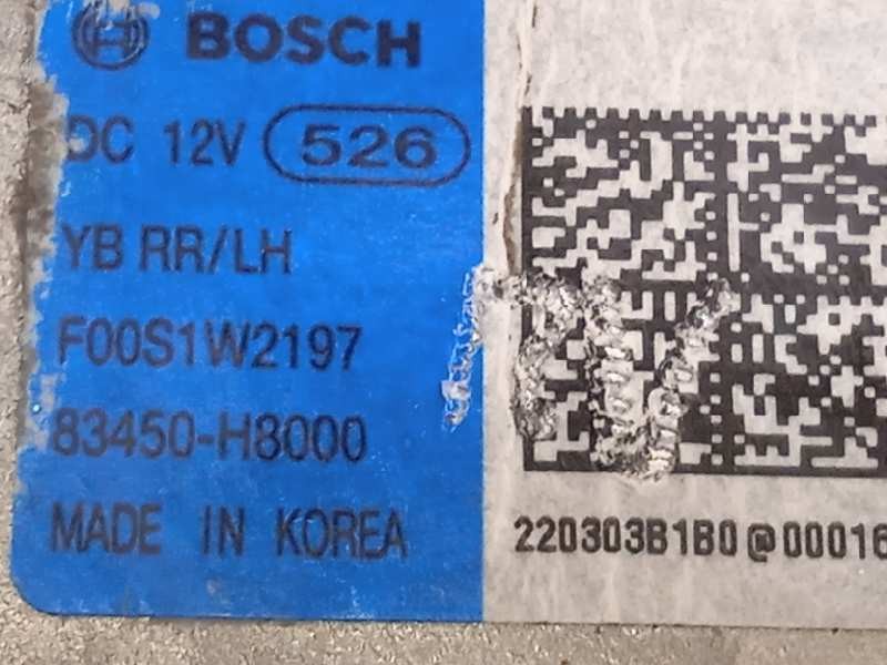 Recambio de elevalunas trasero izquierdo para kia stonic (ybcuv) 1.2 cat referencia OEM IAM 83450H8000  83401H8100