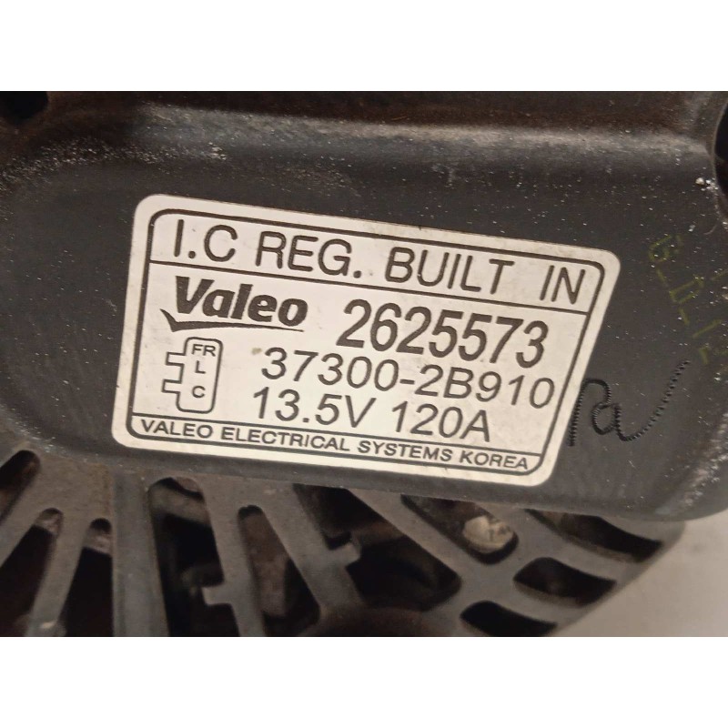 Recambio de alternador para kia carens ( ) basic referencia OEM IAM 373002B910  2625573