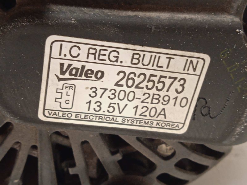 Recambio de alternador para kia carens ( ) basic referencia OEM IAM 373002B910  2625573