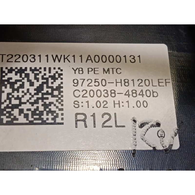 Recambio de mando calefaccion / aire acondicionado para kia stonic (ybcuv) 1.2 cat referencia OEM IAM 97250H8120LEF  8120RCJ081