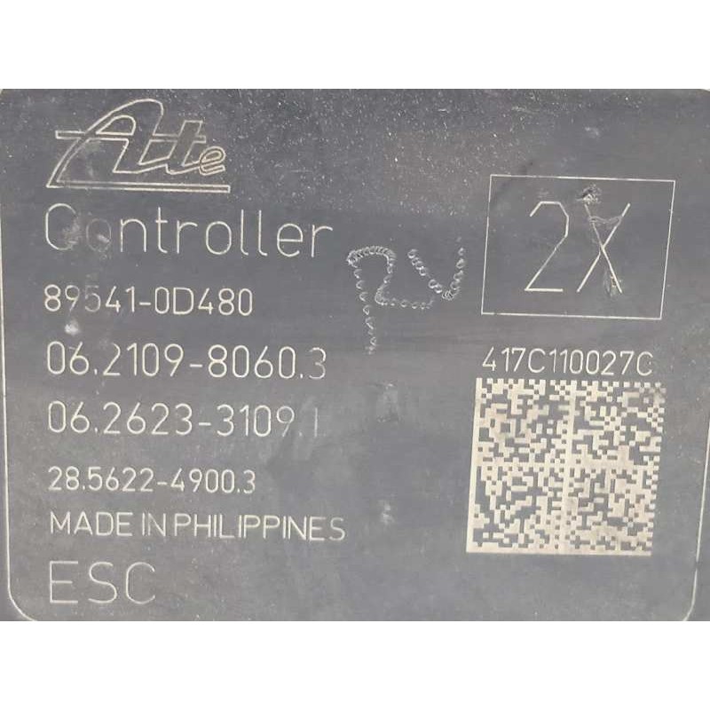 Recambio de abs para toyota yaris active referencia OEM IAM 445400D280 895410D480 06210246564