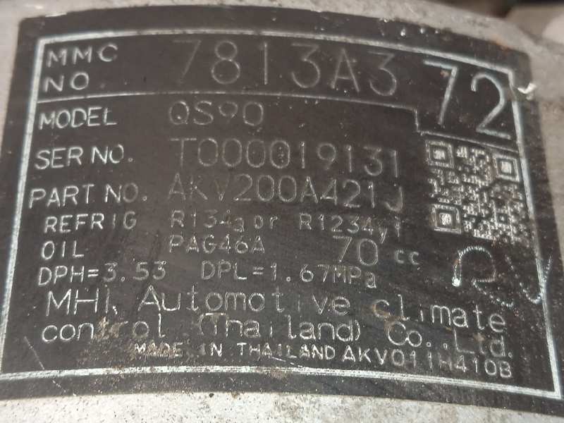 Recambio de compresor aire acondicionado para mitsubishi outlander (gf0) motion 4wd referencia OEM IAM 7813A372  