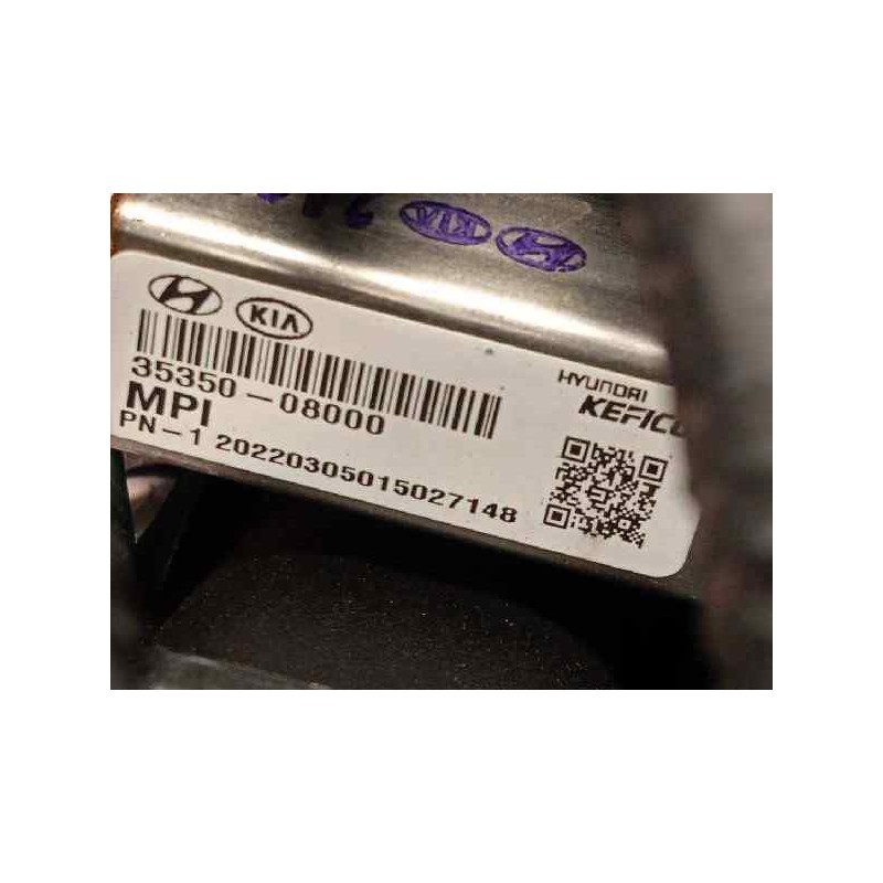 Recambio de motor completo para kia stonic (ybcuv) 1.2 cat referencia OEM IAM G4LF  