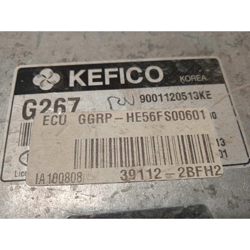 Recambio de centralita motor uce para kia carens ( ) basic referencia OEM IAM 391122BFH2  