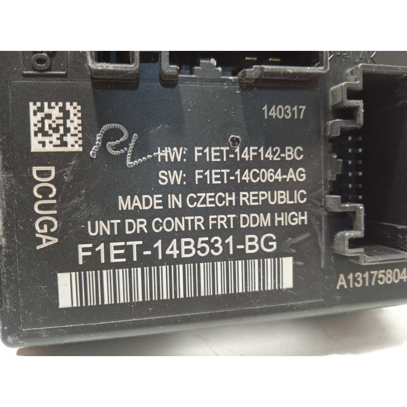 Recambio de centralita confort para ford grand c-max (ceu) trend referencia OEM IAM F1ET14B531BG  2095148