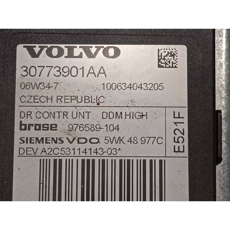 Recambio de elevalunas delantero izquierdo para volvo s40 berlina 2.0 diesel cat referencia OEM IAM 30710486  30773901AA