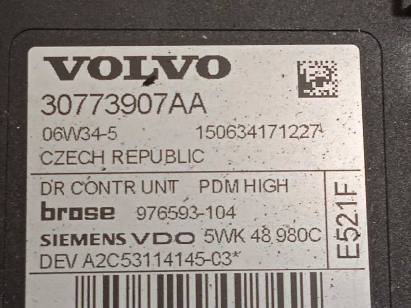 Recambio de elevalunas delantero derecho para volvo s40 berlina 2.0 diesel cat referencia OEM IAM 30710489  30773907AA