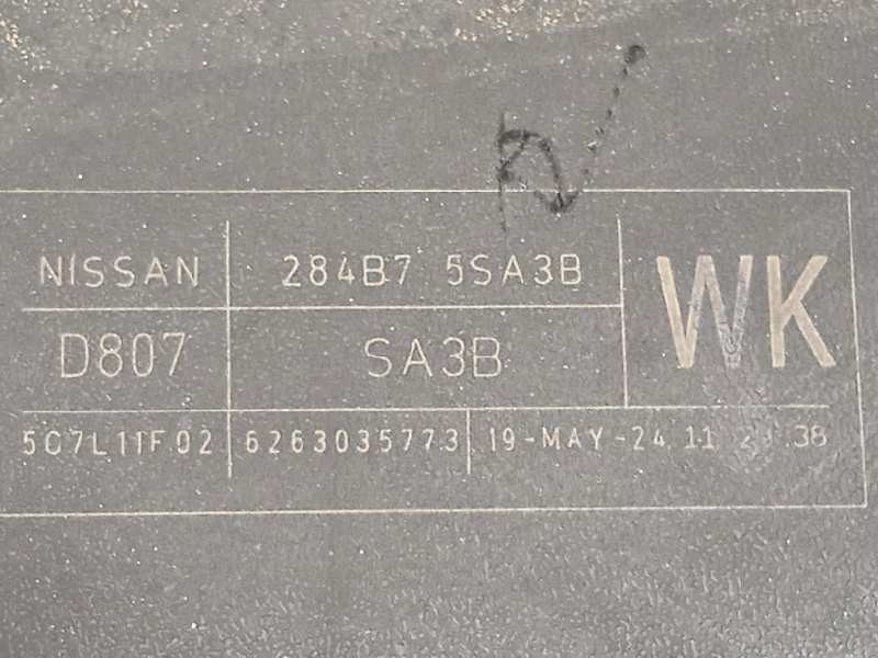 Recambio de caja reles / fusibles para nissan leaf referencia OEM IAM 284B75SA3B  