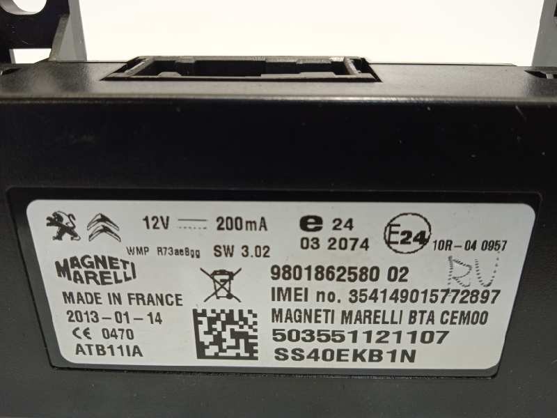 Recambio de modulo electronico para peugeot 508 2.0 16v hdi fap referencia OEM IAM 9801862580  