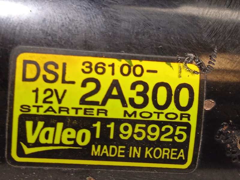 Recambio de motor arranque para kia rio 1.5 crdi referencia OEM IAM 361002A300  1195925