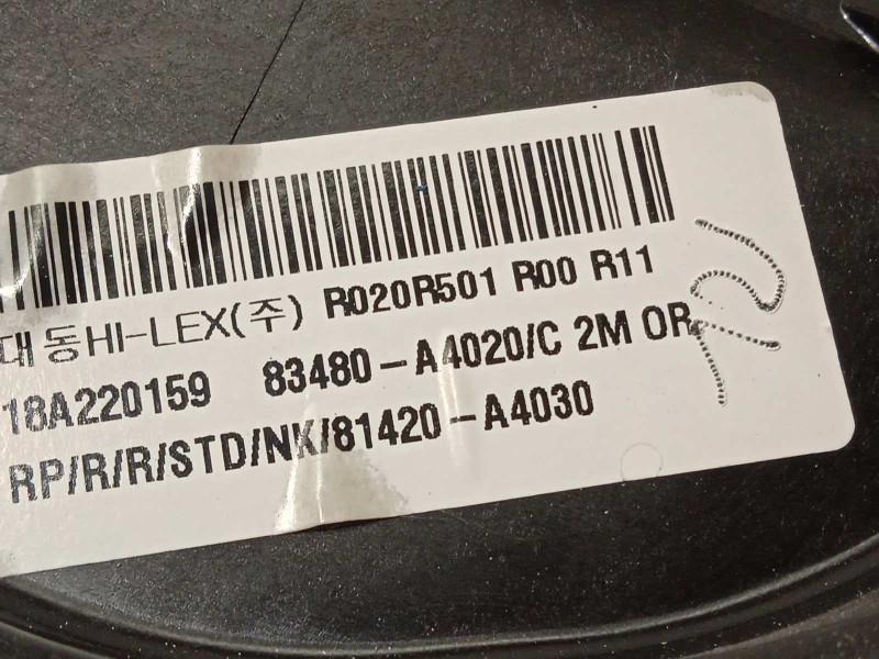 Recambio de elevalunas trasero derecho para kia carens ( ) basic referencia OEM IAM 83480A4020  83480A4000