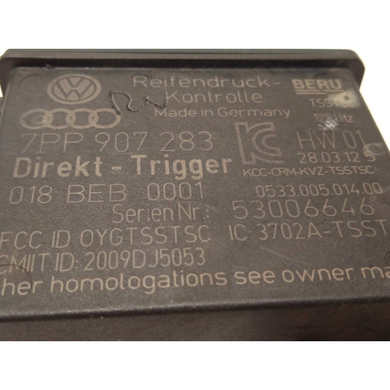 Recambio de modulo electronico para porsche panamera 4 s referencia OEM IAM 7PP907283  