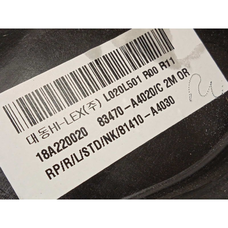 Recambio de elevalunas trasero izquierdo para kia carens ( ) basic referencia OEM IAM 83470A4020  83450A4000
