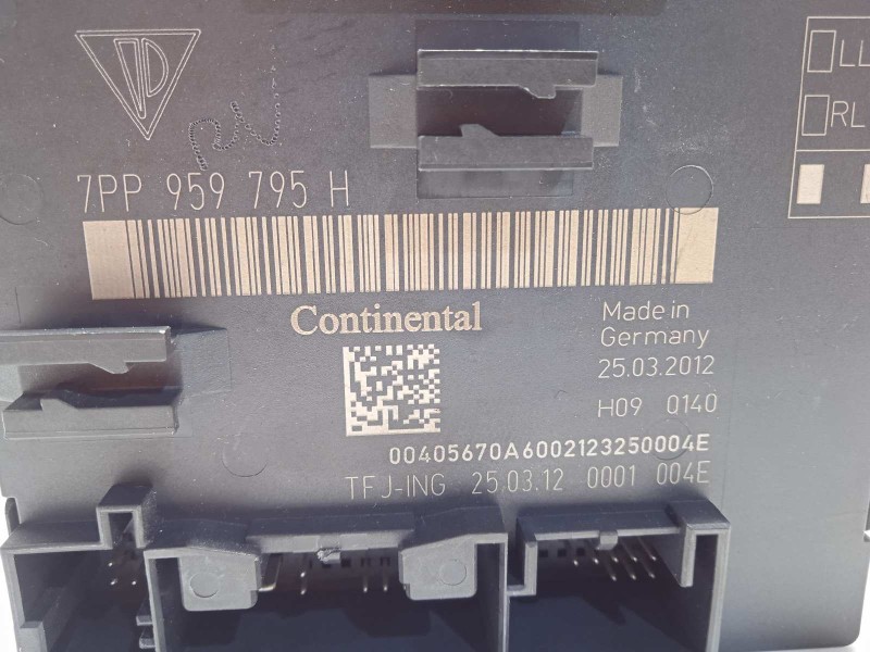 Recambio de modulo confort para porsche panamera 4 s referencia OEM IAM 7PP959793J  