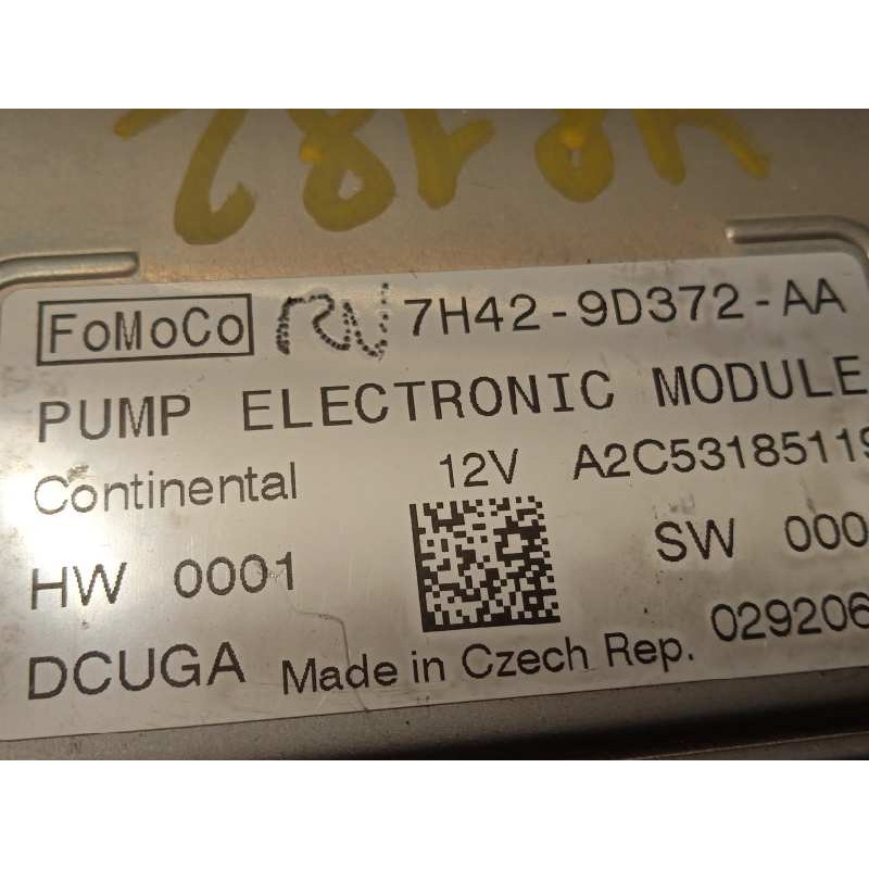 Recambio de centralita bomba inyeccion para land rover range rover sport supercharged referencia OEM IAM 7H429D372AA  WQM500020