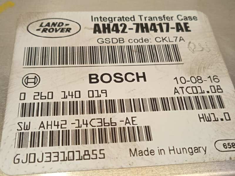 Recambio de centralita cambio automatico para land rover range rover sport supercharged referencia OEM IAM AH427H417AE LR022936 