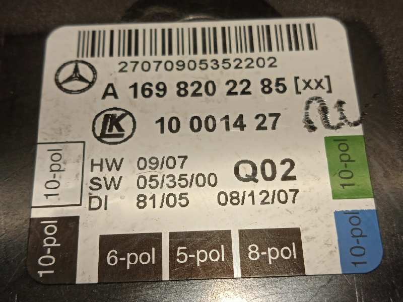Recambio de centralita confort para mercedes-benz clase b (w245) 200 turbo (245.234) referencia OEM IAM A1698202285  