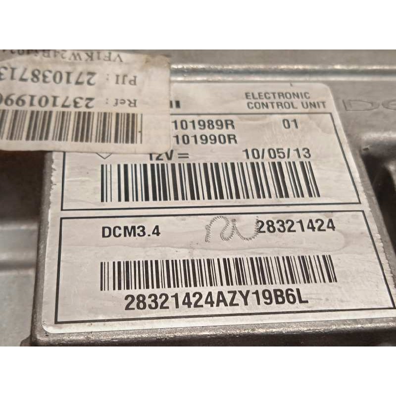 Recambio de centralita motor uce para renault kangoo profesional referencia OEM IAM 237101990R  