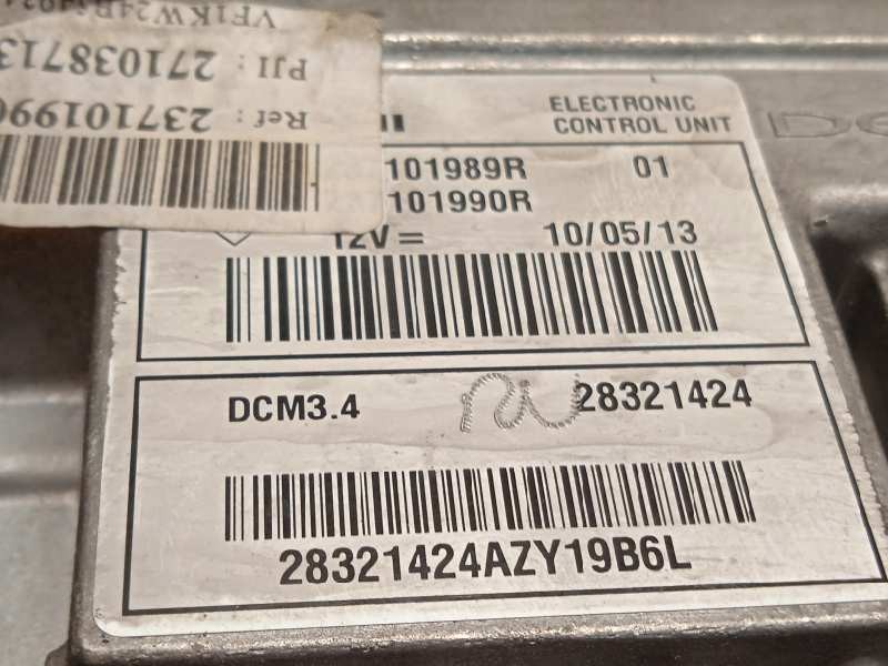 Recambio de centralita motor uce para renault kangoo profesional referencia OEM IAM 237101990R  