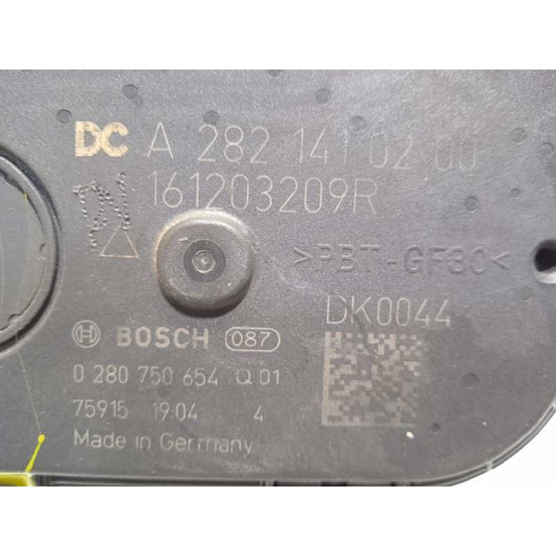 Recambio de caja mariposa para renault scenic iv 1.3 tce referencia OEM IAM A2821410200 0280750654 161203209R