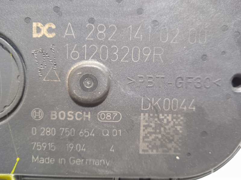 Recambio de caja mariposa para renault scenic iv 1.3 tce referencia OEM IAM A2821410200 0280750654 161203209R