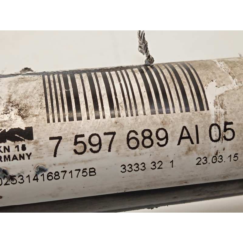 Recambio de transmision trasera izquierda para bmw serie 4 coupe (f32) 430d referencia OEM IAM 7597689  33207597689