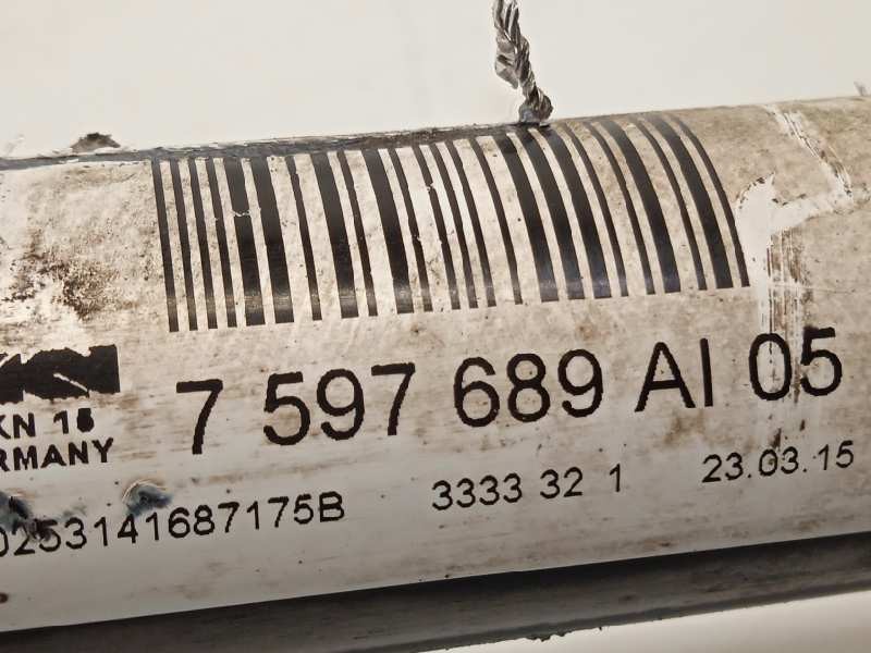 Recambio de transmision trasera izquierda para bmw serie 4 coupe (f32) 430d referencia OEM IAM 7597689  33207597689