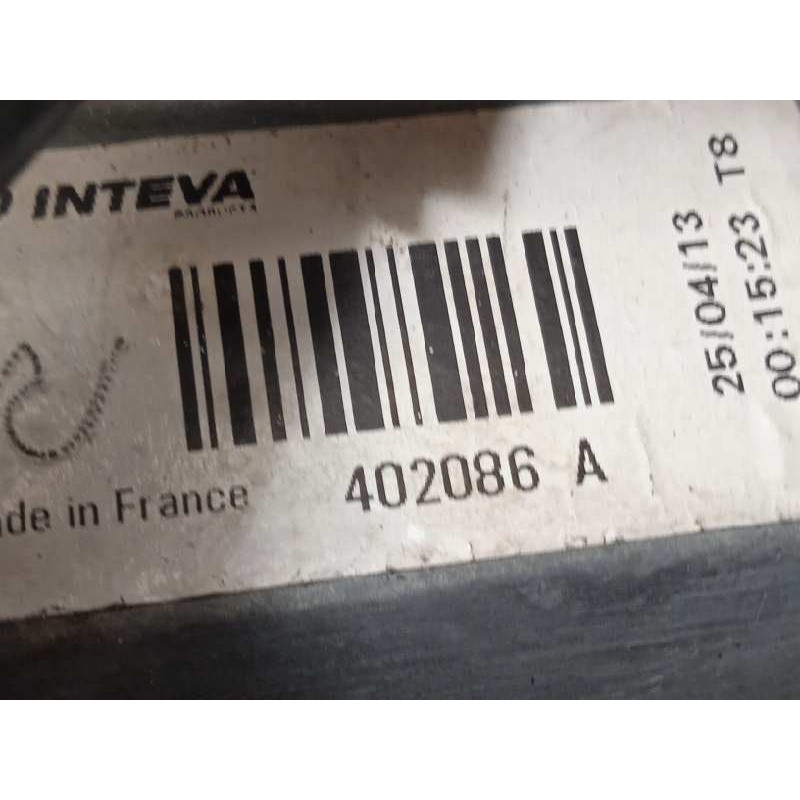 Recambio de elevalunas delantero derecho para renault kangoo profesional referencia OEM IAM 402086A  