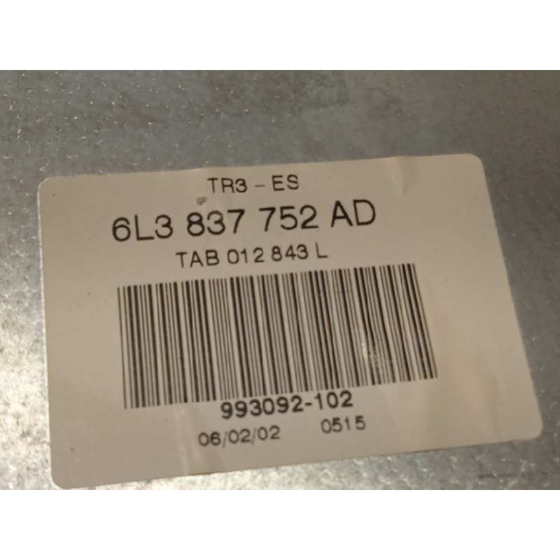 Recambio de elevalunas delantero derecho para seat ibiza (6l1) stella referencia OEM IAM 6L3837752AD  6Q2959801A