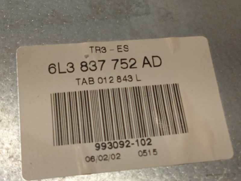 Recambio de elevalunas delantero derecho para seat ibiza (6l1) stella referencia OEM IAM 6L3837752AD  6Q2959801A