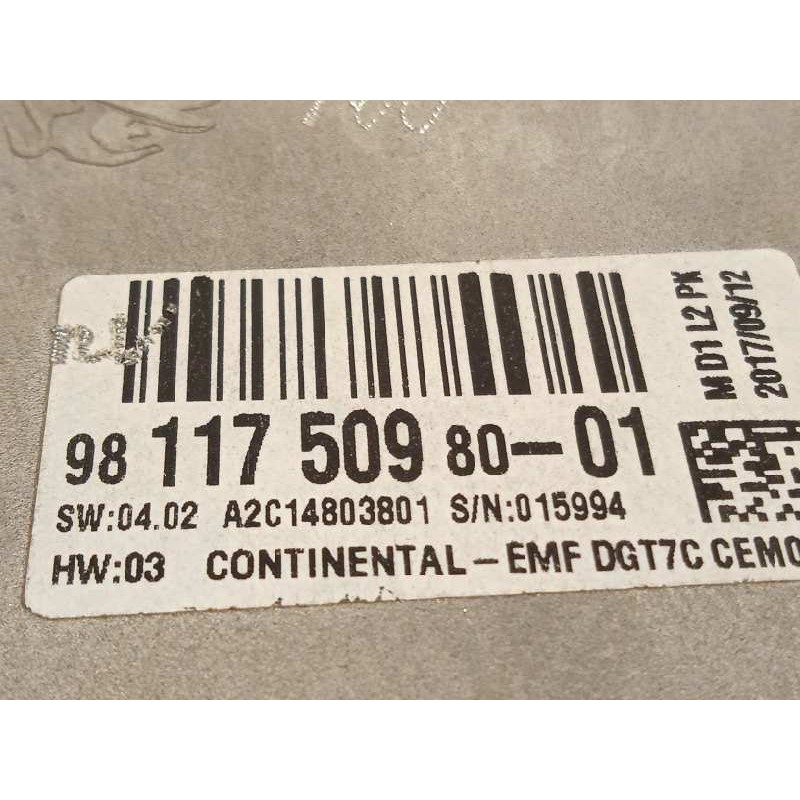 Recambio de pantalla multifuncion para citroën c4 lim. live edition referencia OEM IAM 9811750980  A2C14803801