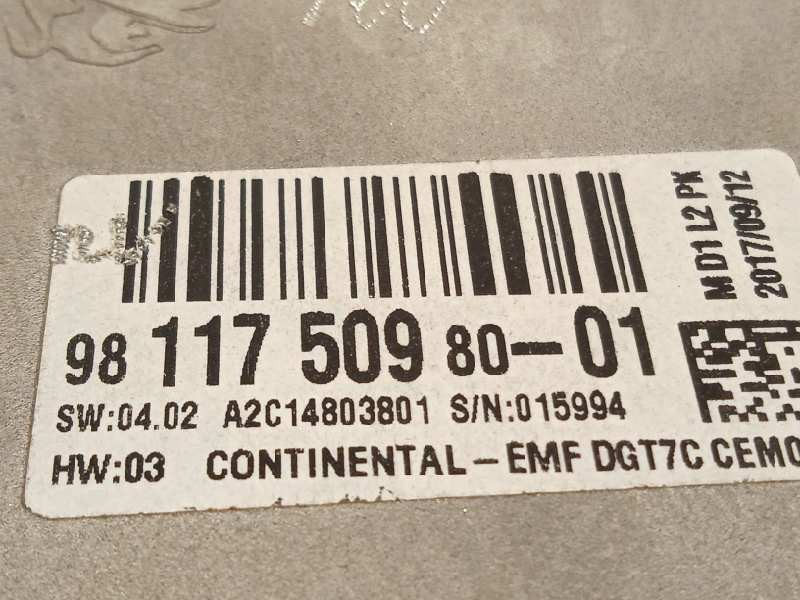 Recambio de pantalla multifuncion para citroën c4 lim. live edition referencia OEM IAM 9811750980  A2C14803801